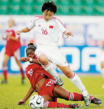 加拿大女足击败强敌，豪取冠军赛席位的简单介绍